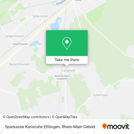 Карта Sparkasse Karlsruhe Ettlingen