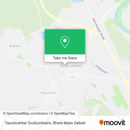 Карта Tauchcenter Großostheim
