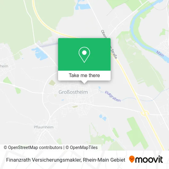 Карта Finanzrath Versicherungsmakler