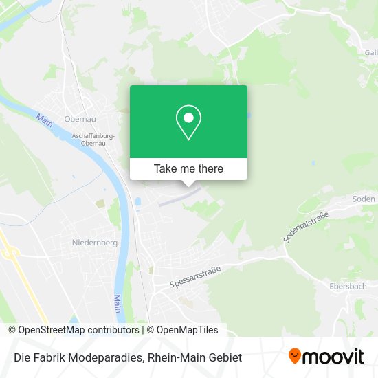Карта Die Fabrik Modeparadies