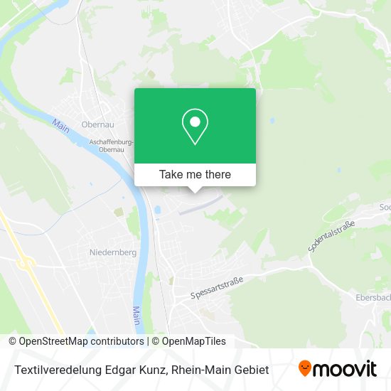 Карта Textilveredelung Edgar Kunz