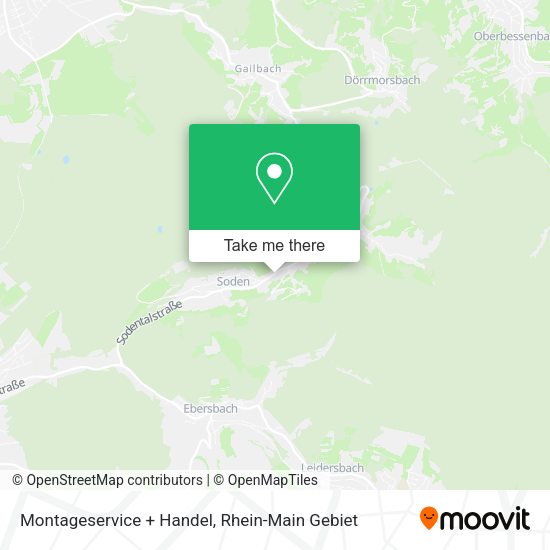Карта Montageservice + Handel