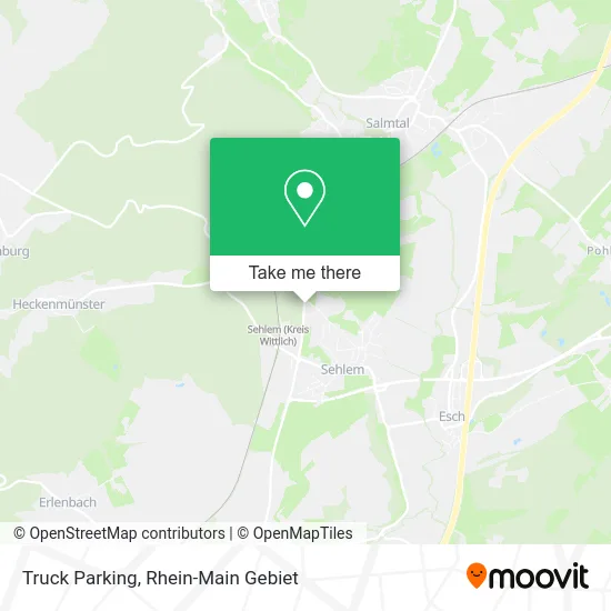 Карта Truck Parking