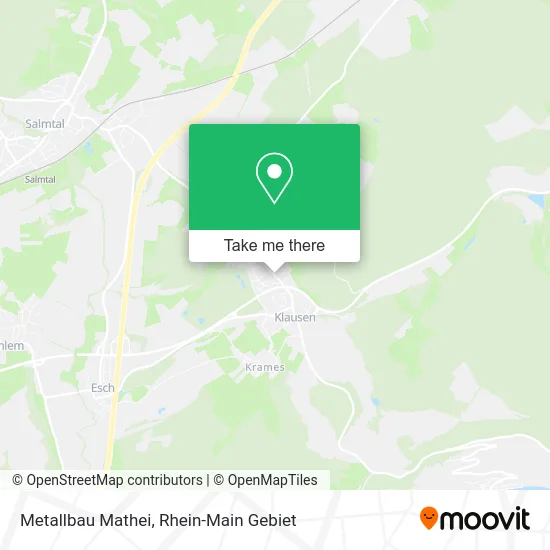 Карта Metallbau Mathei