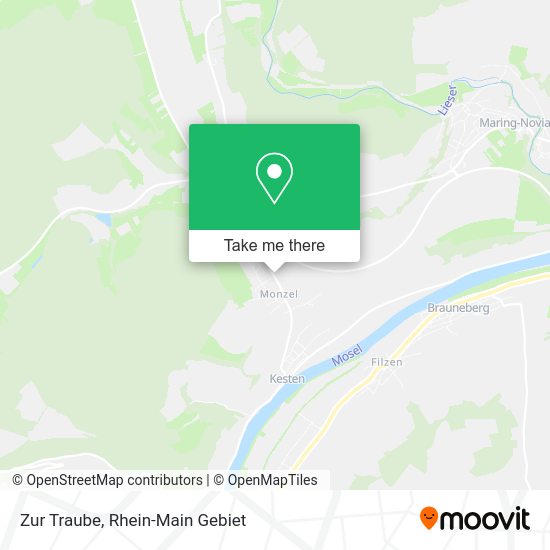 Карта Zur Traube