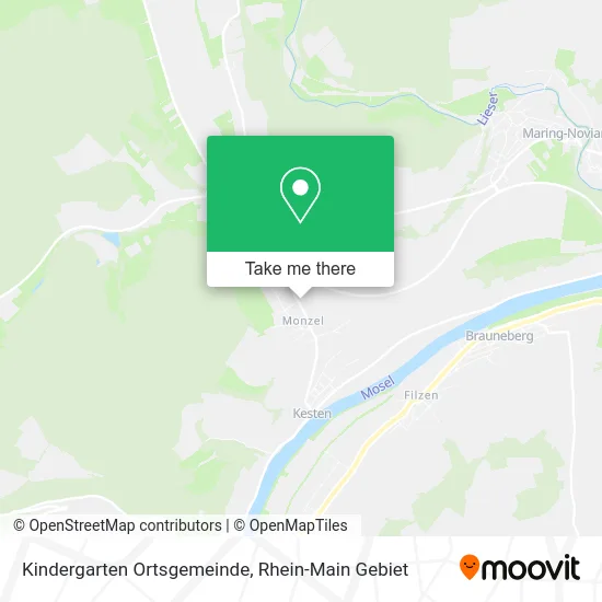 Kindergarten Ortsgemeinde map