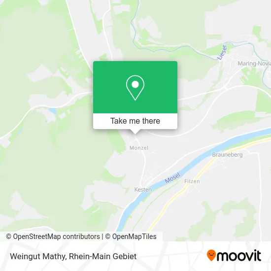 Карта Weingut Mathy