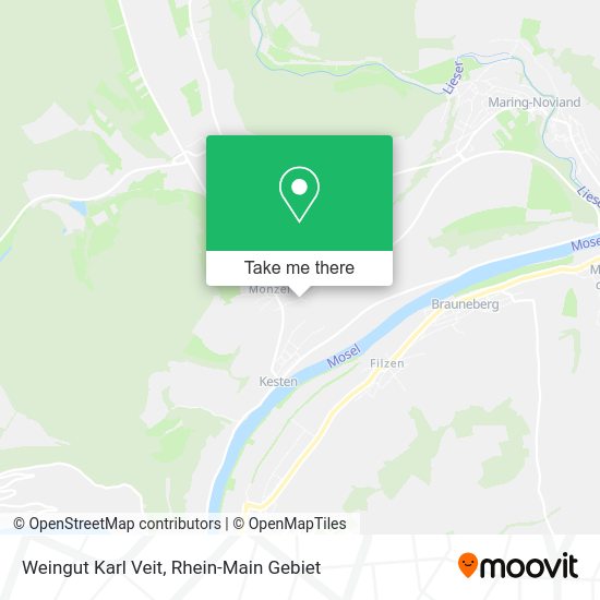 Карта Weingut Karl Veit