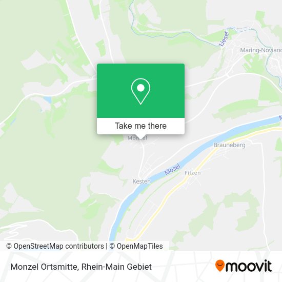 Карта Monzel Ortsmitte