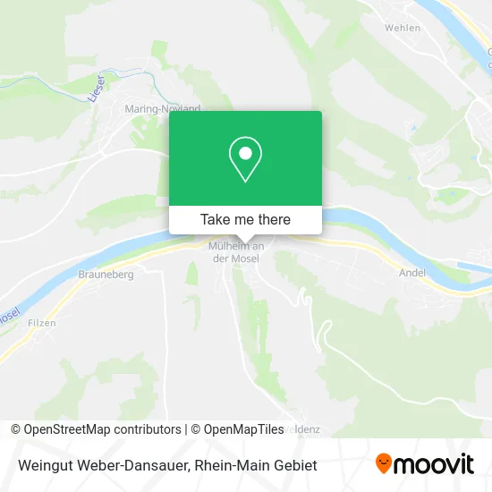 Карта Weingut Weber-Dansauer