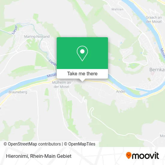 Карта Hieronimi