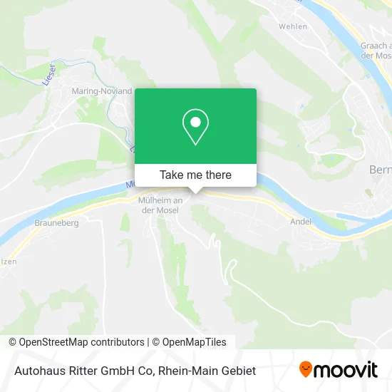 Карта Autohaus Ritter GmbH Co