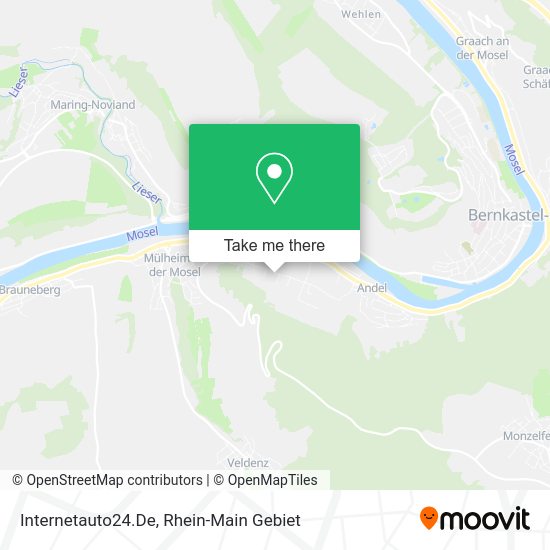 Карта Internetauto24.De