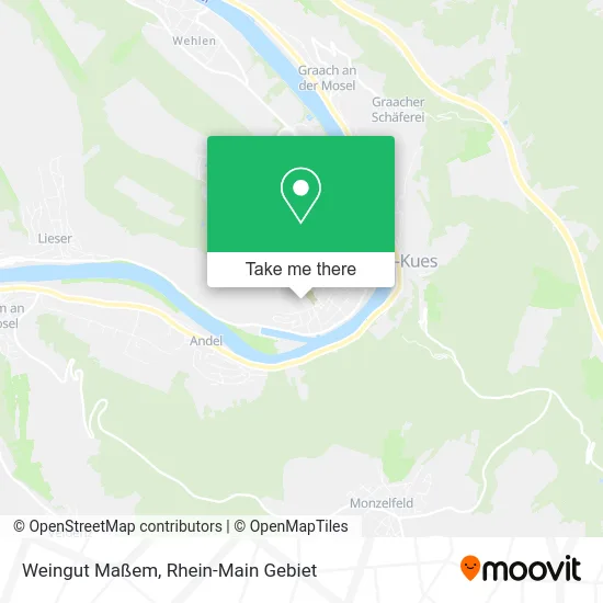 Карта Weingut Maßem