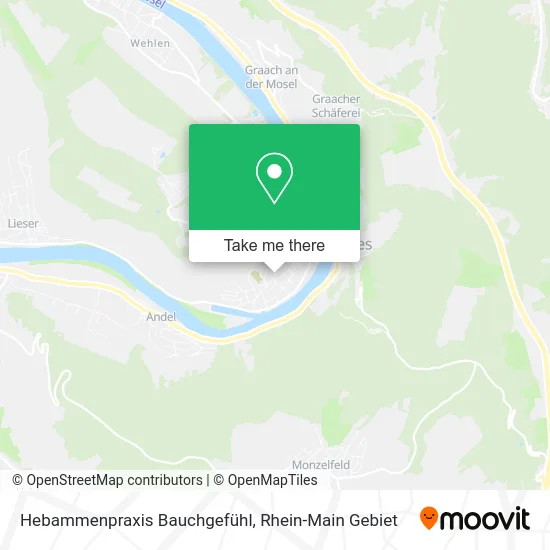 Карта Hebammenpraxis Bauchgefühl
