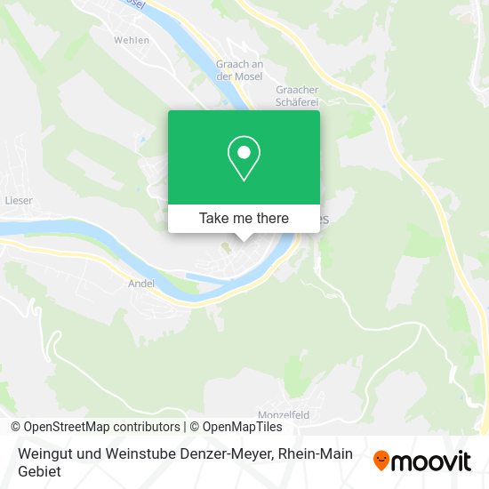 Карта Weingut und Weinstube Denzer-Meyer