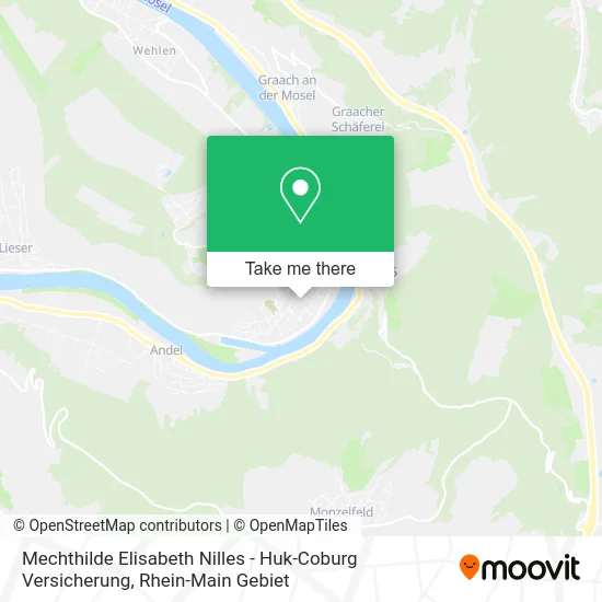Карта Mechthilde Elisabeth Nilles - Huk-Coburg Versicherung