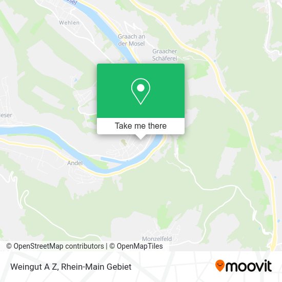 Карта Weingut A Z