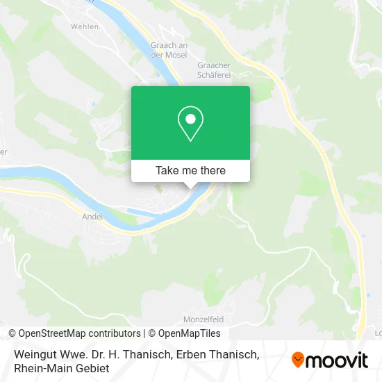 Карта Weingut Wwe. Dr. H. Thanisch, Erben Thanisch