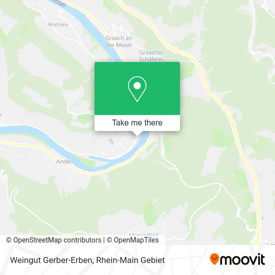 Карта Weingut Gerber-Erben