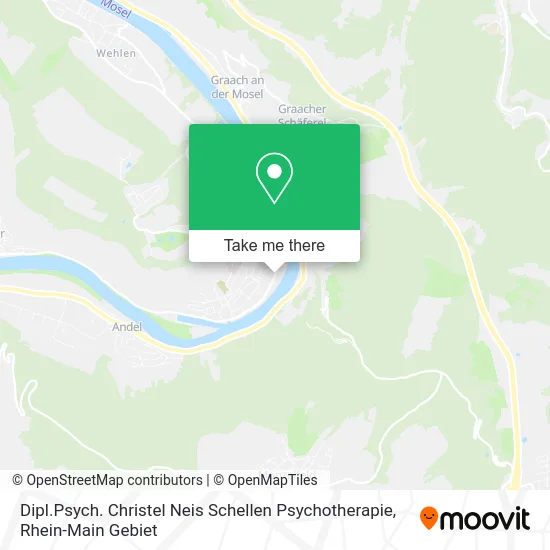 Карта Dipl.Psych. Christel Neis Schellen Psychotherapie