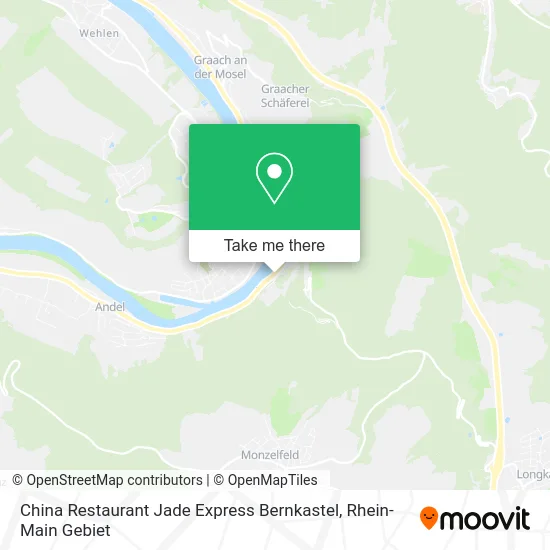 Карта China Restaurant Jade Express Bernkastel