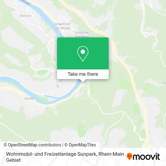 Карта Wohnmobil- und Freizeitanlage Sunpark