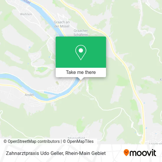 Карта Zahnarztpraxis Udo Geller
