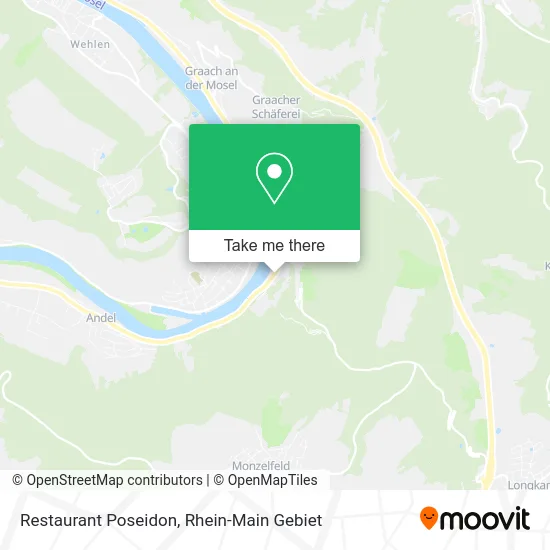 Карта Restaurant Poseidon