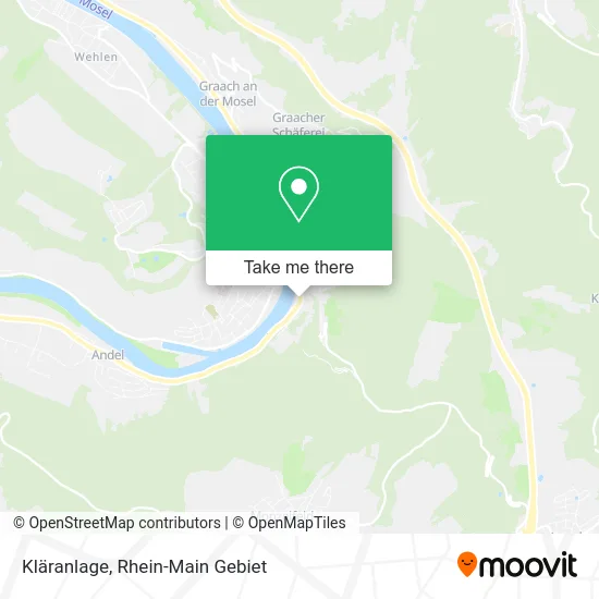 Карта Kläranlage