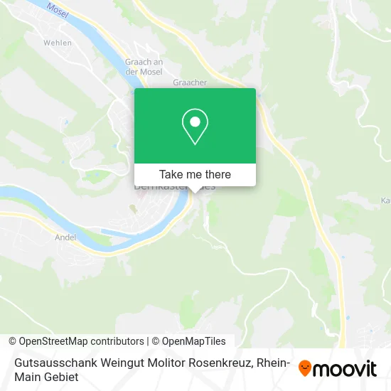 Карта Gutsausschank Weingut Molitor Rosenkreuz