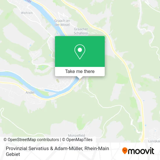 Карта Provinzial Servatius & Adam-Müller