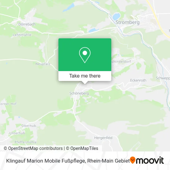 Карта Klingauf Marion Mobile Fußpflege