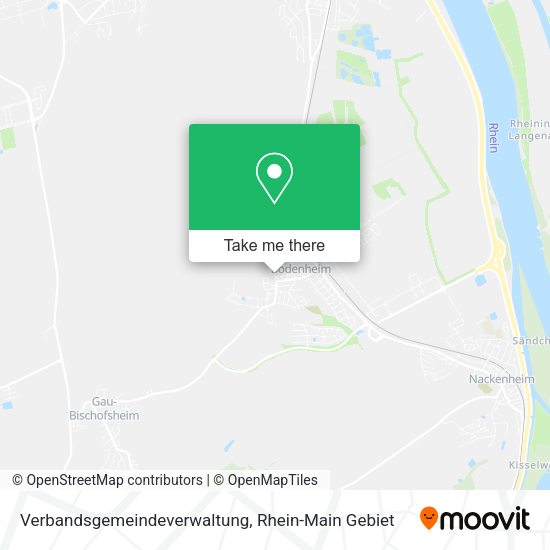 Карта Verbandsgemeindeverwaltung