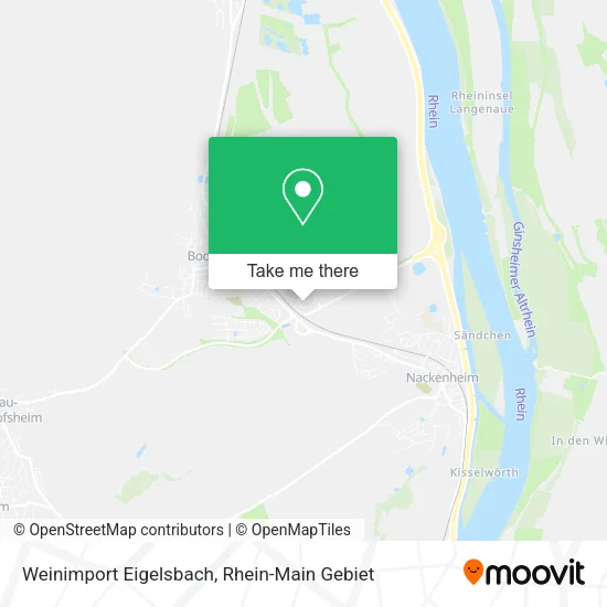 Карта Weinimport Eigelsbach