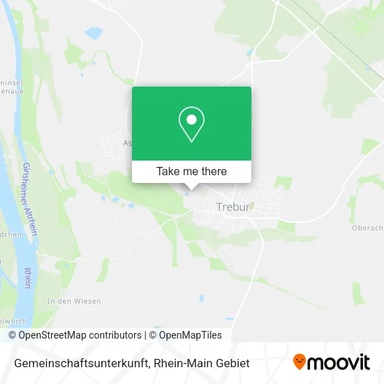 Карта Gemeinschaftsunterkunft