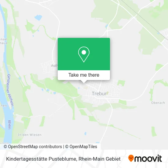 Карта Kindertagesstätte Pusteblume