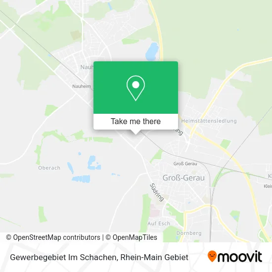 Карта Gewerbegebiet Im Schachen