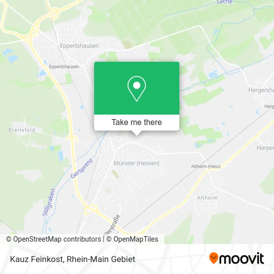 Карта Kauz Feinkost