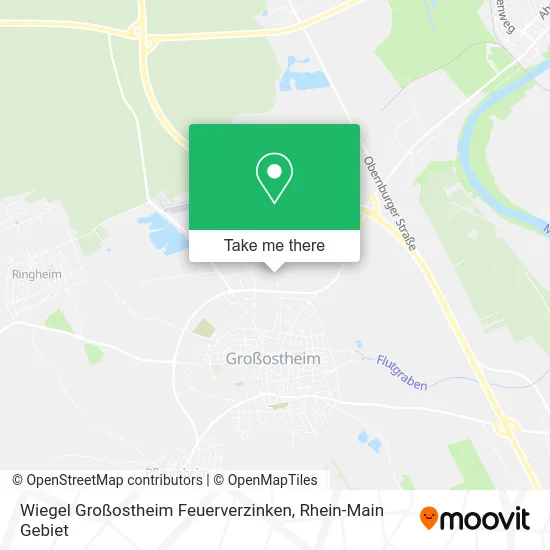 Карта Wiegel Großostheim Feuerverzinken