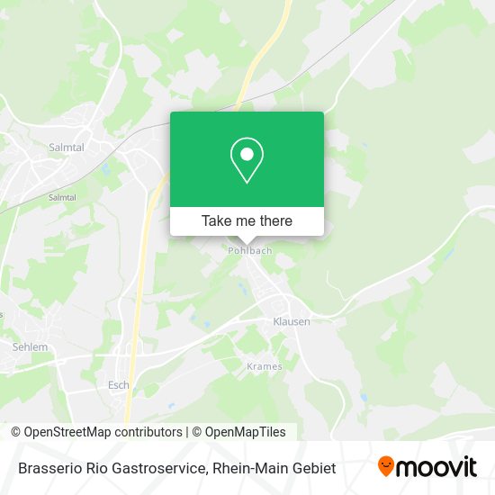 Карта Brasserio Rio Gastroservice