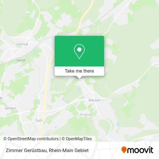 Карта Zimmer Gerüstbau