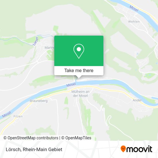 Карта Lörsch