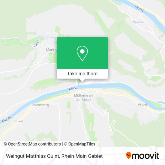 Карта Weingut Matthias Quint