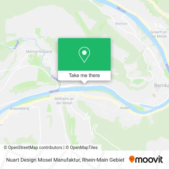 Карта Nuart Design Mosel Manufaktur