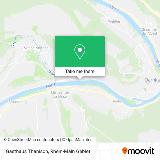Карта Gasthaus Thanisch