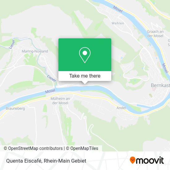 Карта Quenta Eiscafé