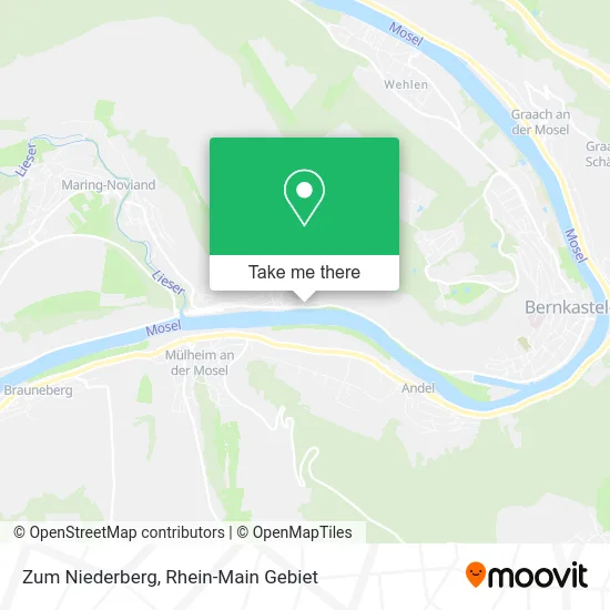 Карта Zum Niederberg