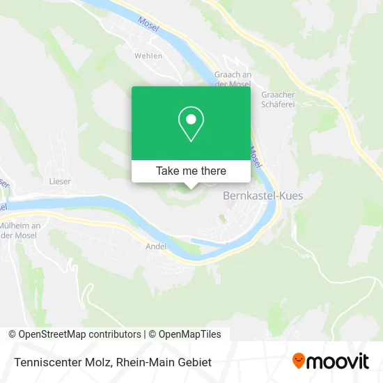 Карта Tenniscenter Molz