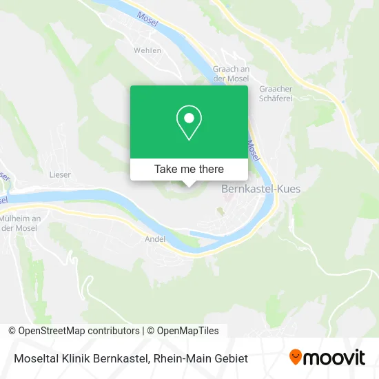Карта Moseltal Klinik Bernkastel